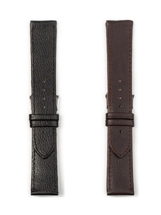 Leather Strap Brown 14mm