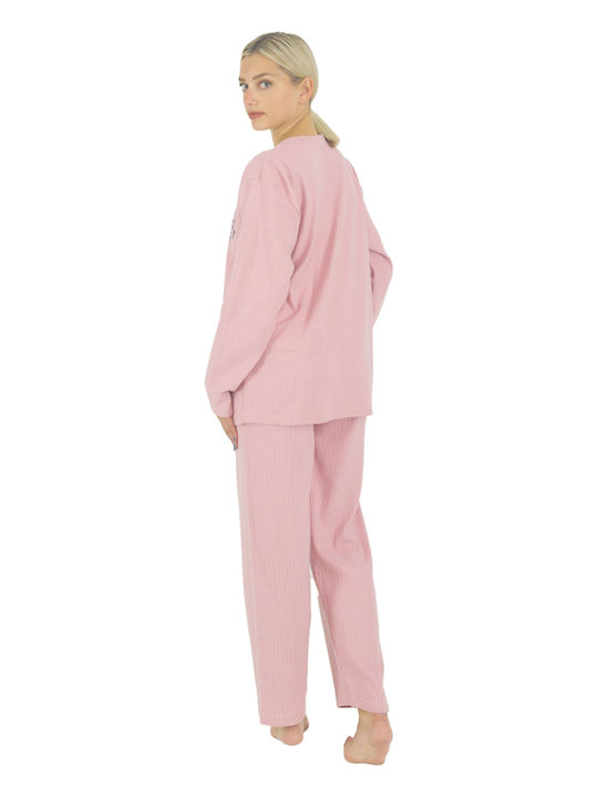 Goodnight Winter Women's Robe Pink