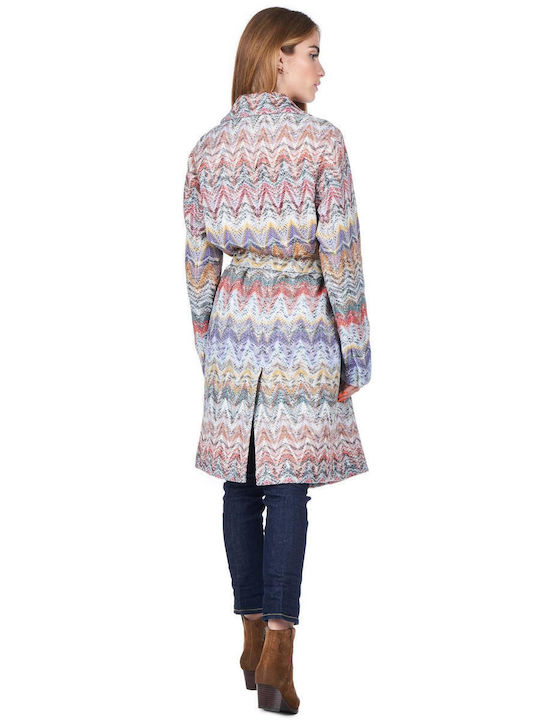 Missoni Women's Midi Coat with Buttons