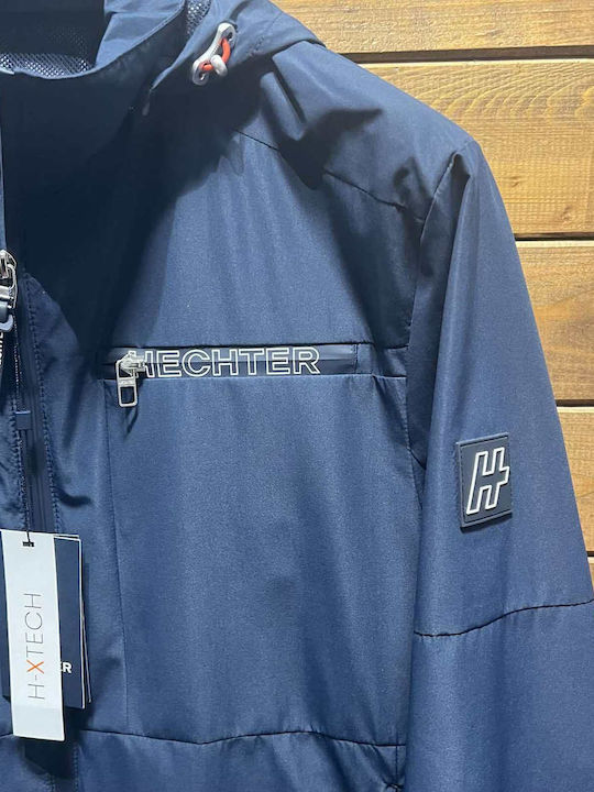 H-xtech Rainproof Jacket Navy Blue