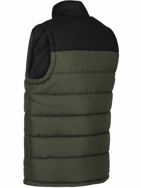 Regatta Men's Hamill Insulated Quilted Bodywarmer Dark Men's Sleeveless Puffer Jacket Khaki