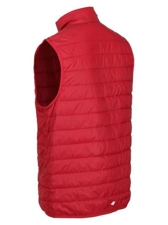 Hillpack Αμάνικο Μπουφάν Puffer Αδιάβροχο Dark Red