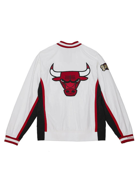 Mitchell & Ness Finals Men's Jacket White