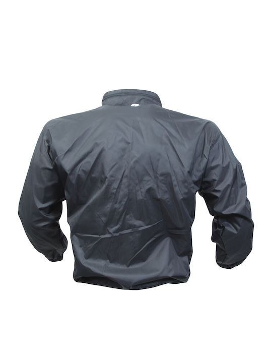 H&S Geacă pentru bărbați Softshell Impermeabil și rezistent la vânt Black