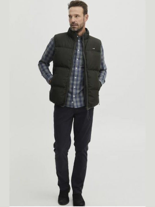 Vinncent 21900289 Peat Sleeveless Winter Jacket Gray