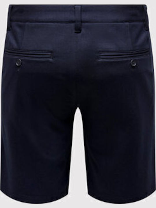 Ανδρική Βερμούδα Chino Navy Μπλε