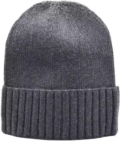 Beanie Beanie Knitted in Gray color