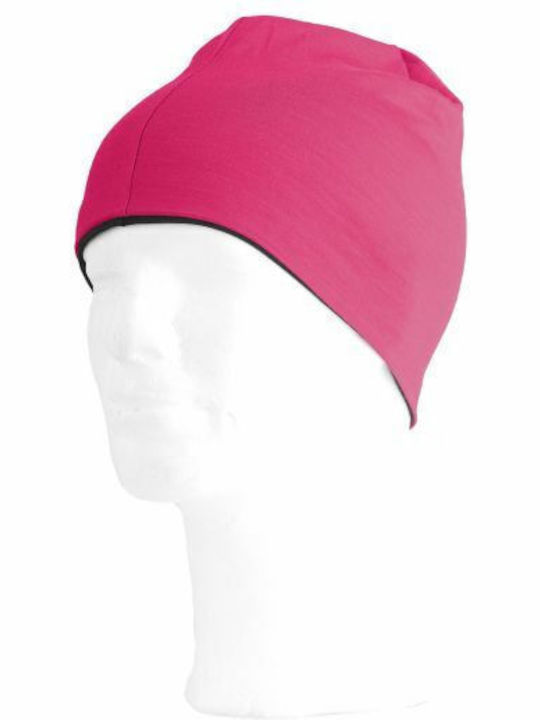Bony Knitted Beanie Cap Fuchsia