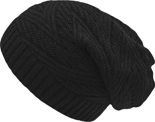 Beanie Beanie Knitted in Black color