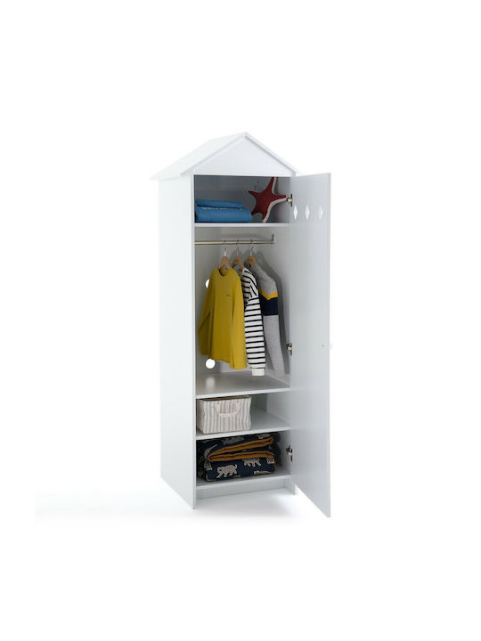 Ușă simplă Dulap de Haine Noa Lacquered MDF 36x50x172cm