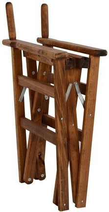 Epiplo-Fos Wooden Director's Chair Skeleton 58x51x83.5cm Brown