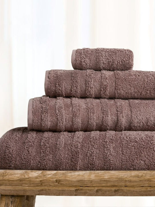 Fieldcrest Bath Towel Ultra Soft 76x147cm. Brown