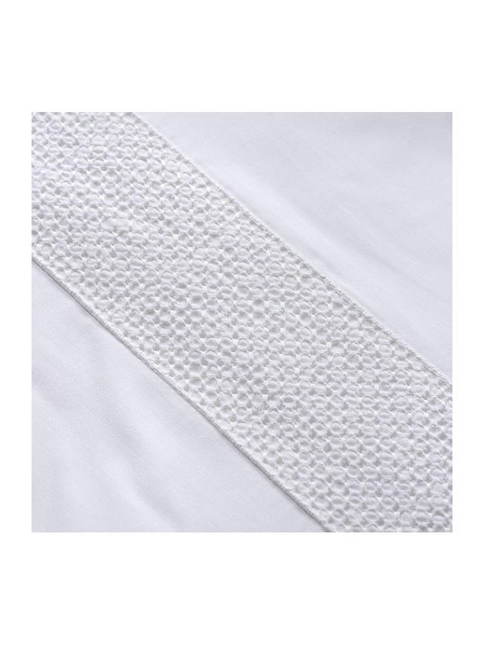 Hauz Σεντόνι King Size 280x290εκ. White