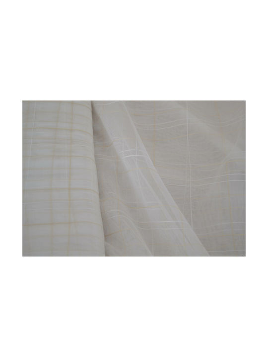Saray Home Перде с Плик с Писалка Бяло 140x280см