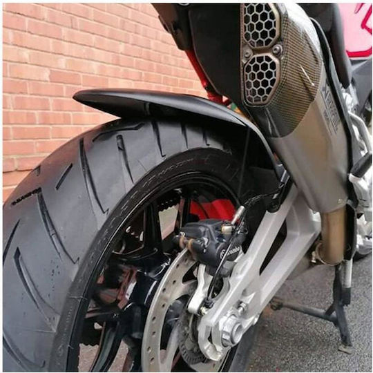 Puig Πίσω Λασπωτήρας Τροχού Μοτοσυκλέτας για Ducati Multistrada Μαύρο