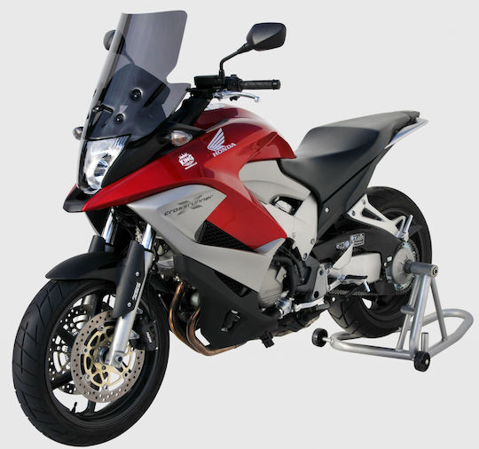 Ermax Калник на Мотоциклет за Honda Кросранър Черен 1бр