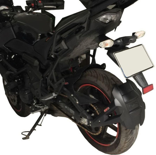 Φτερό Πίσω Τροχού Μοτοσυκλέτας για Kawasaki Versys 650 Μαύρο