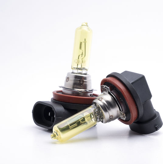Photon Λάμπες Xtreme H9 Αλογόνου 3000K Θερμό Λευκό 12V 65W 2τμχ