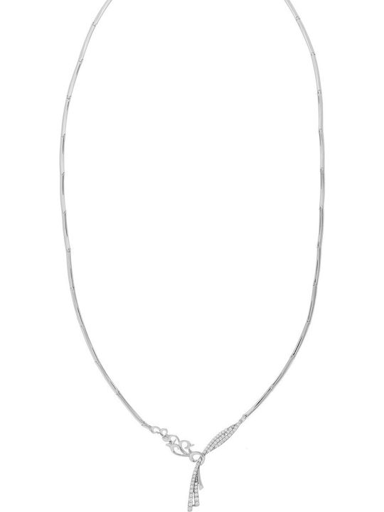 Vitopoulos Vitopoulos Set with Necklace , Earrings & Ring from White Gold 14K with Stones