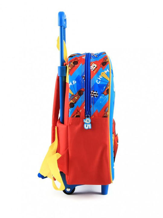 Cerda Disney Cars 3D School Bag Trolley Kindergarten Multicolour