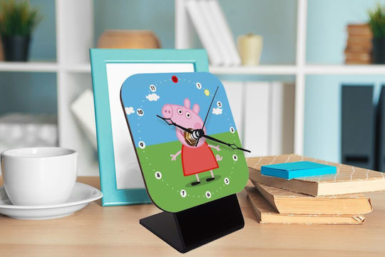 Koupakoupa Wooden Desktop Clock