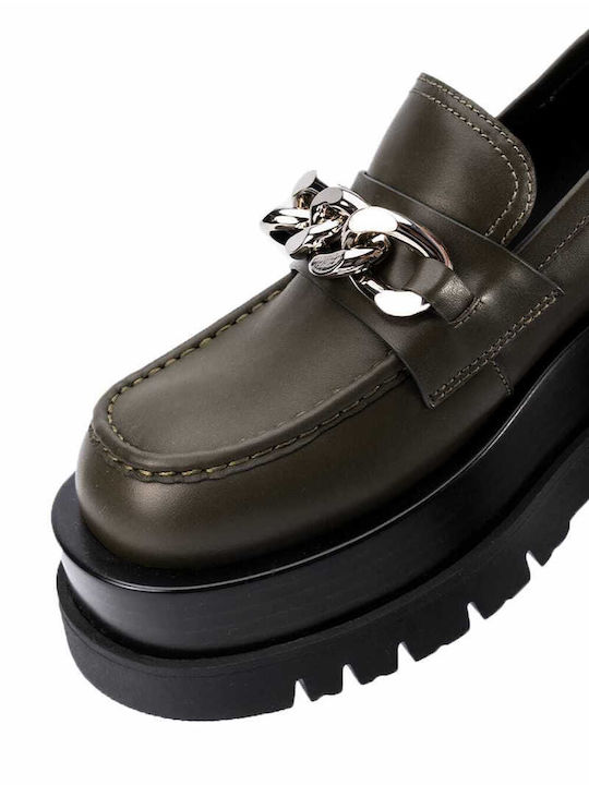 Recess Дамски Loafers в Зелен Цвят