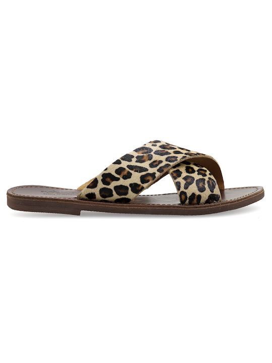 Leather Women's Flat Sandals