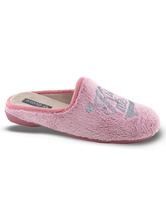 FAME Winter Women's Slippers in Pink color