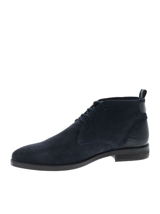 Suede Albastru marin Ghete barbati