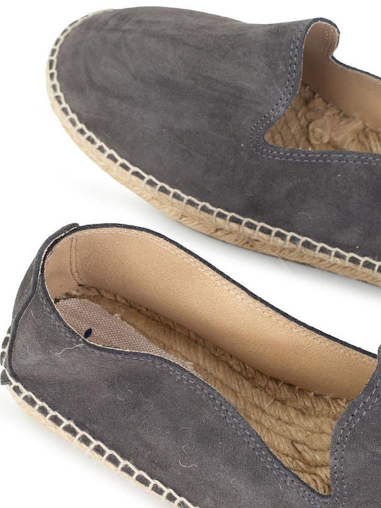 Herren Espadrilles in Grau Farbe