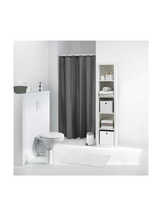 Shower Curtain 180x200cm Grey