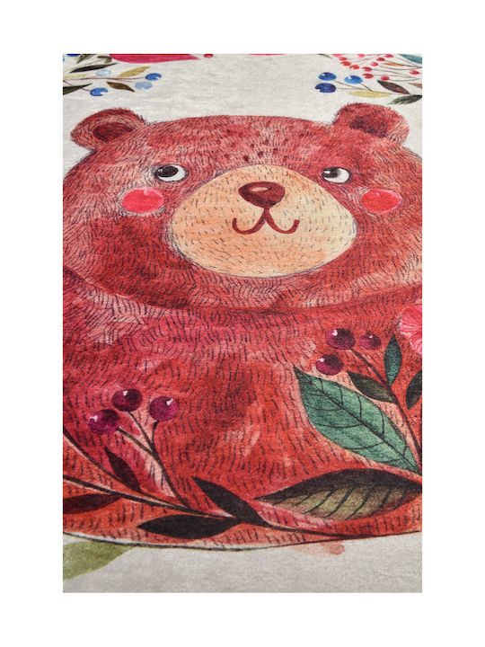 Conceptum Hypnose Kids Synthetic Rug Round 140cm