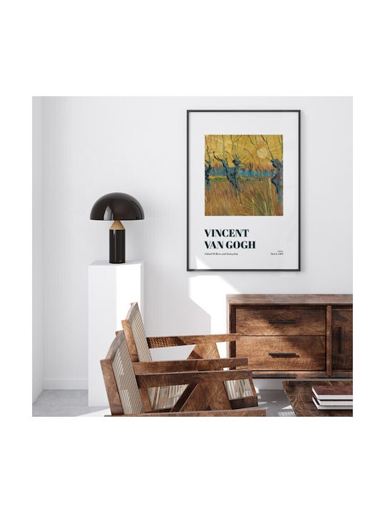 Walls Poster "pollard Willows And Setting Sun" 20x30cm