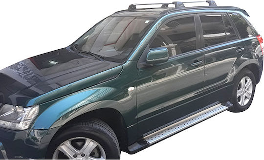 Yakima Kit für Suzuki Großer Vitara für Autos mit Werksdachstangen (mit Dachträgerfüßen) Silber