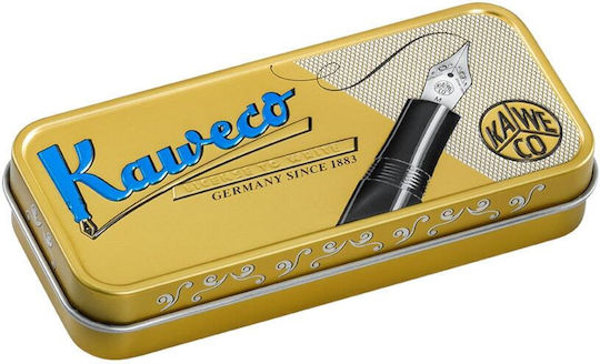 Kaweco Ac Sport Stilou De Scris Foarte Larg Negru Din Aluminiu Cu Cerneală Neagră