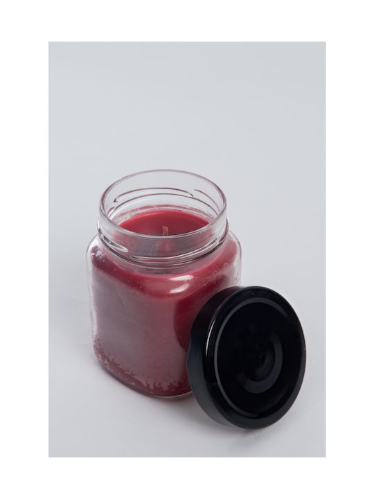 Scented Candle Pure Sensation Series Orchid Life Jar Burgundy 250gr 1pcs