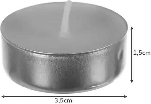 Iso Trade Aromatic Tealights Up To 4 Hours Duration 100 Pieces