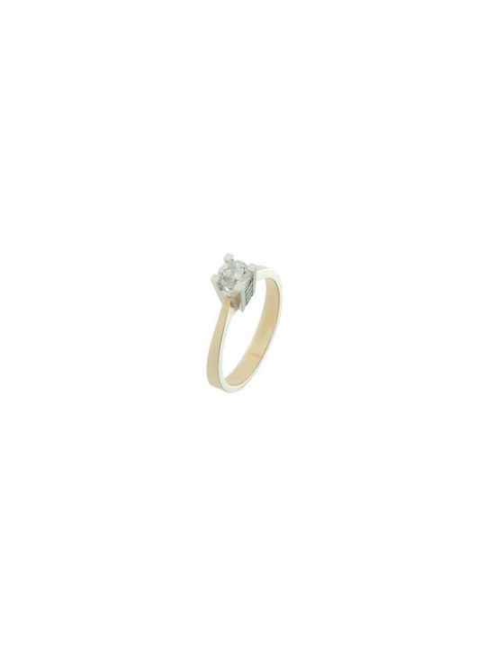 Single Stone from Gold 14K