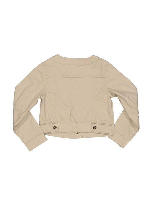 Birba Trybeyond Kinderjeansjacke Kurz Beige