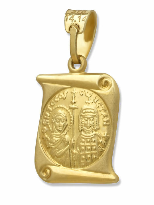 Goldjewels Kinder Amulette Konstantin-Münze Gold 9K Goldjewels Kinder Amulette Konstantin-Münze Gold 9K