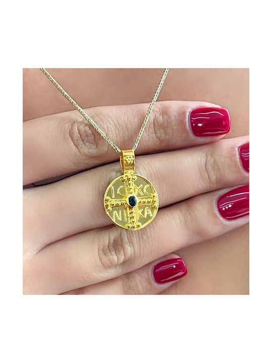 Pendant Kids Talisman Constantine from Gold 22K P-55643