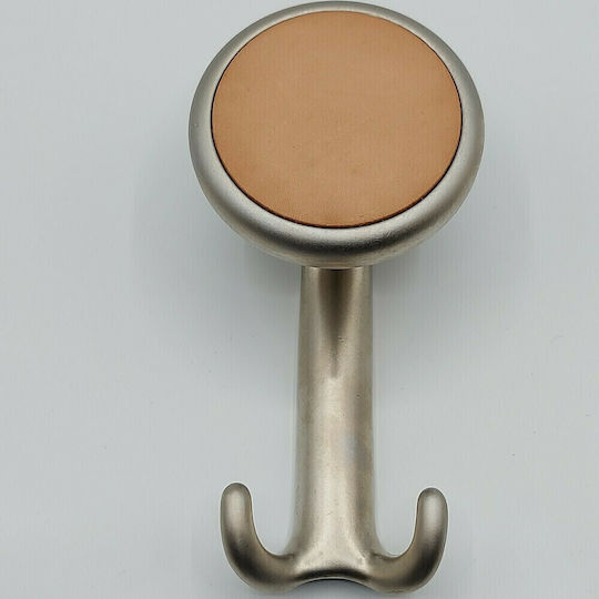 Mital Metall Wandhalterung 2 Haken 8x6x16cm Mital Metall Wandhalterung 2 Haken 8x6x16cm