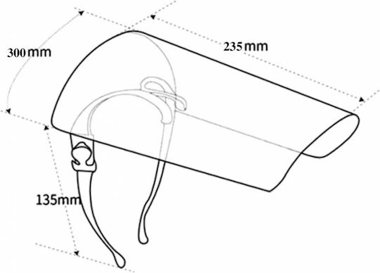 Visor Glass Mask