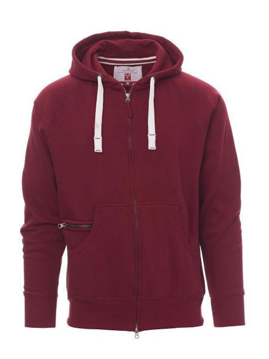 Payper Herren Langarm Sweatshirt Arbeit Gray mit Kapuze