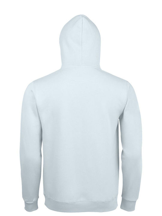 Snowboard Slide Design Hoodie Light Blue