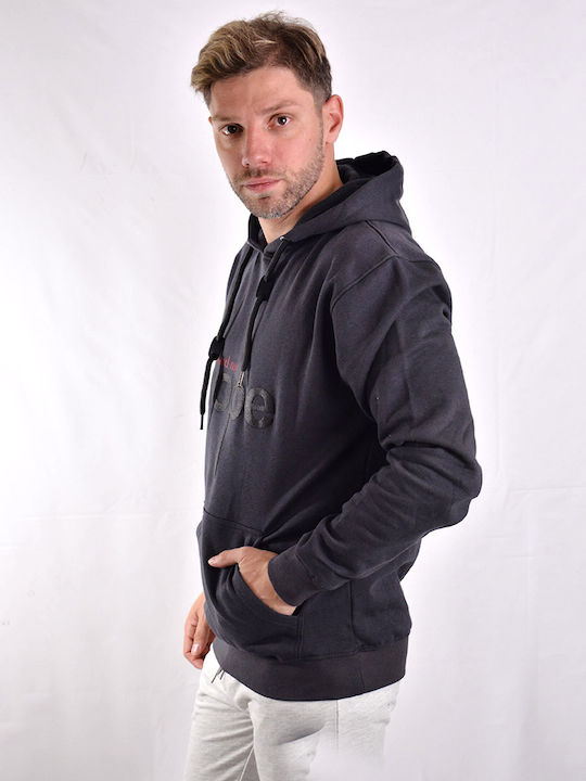 Beltipo Men's Sweatshirt with Hood & Pockets Gray