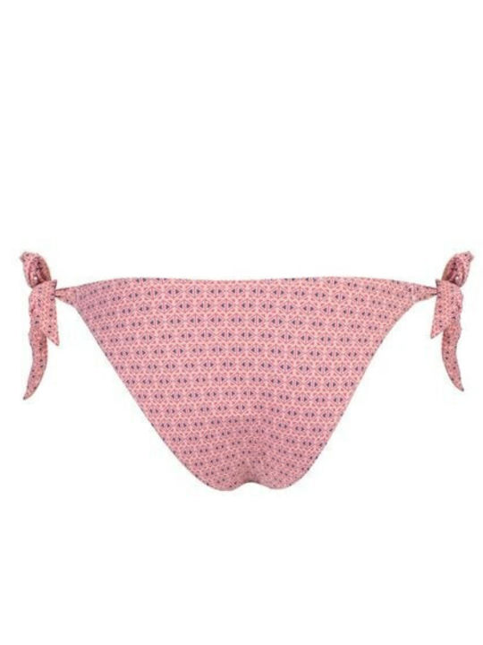 Bikini Slip with Ties Orange