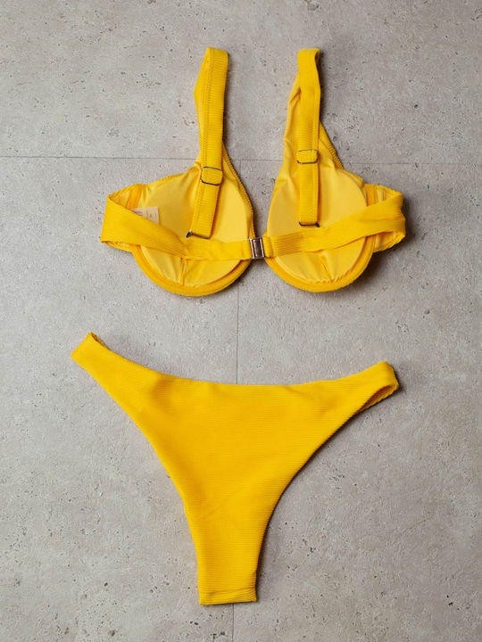 InShoes Bikini-Set Gelb