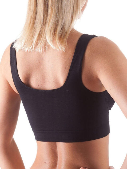 Women's Sports Bra without Padding Black
