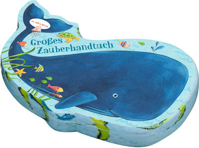 Die Spiegelburg Kinder-Strandtuch Blau 100x50cm